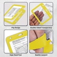 thumbnail image 5 of Protectores De Tarjetas De Vacunación Portatarjetas De Identificación Transparentes Con Cordones Para Profesores Estudiantes Enfermeras 2 Uds Noticed EL017151-07, 5 of 5
