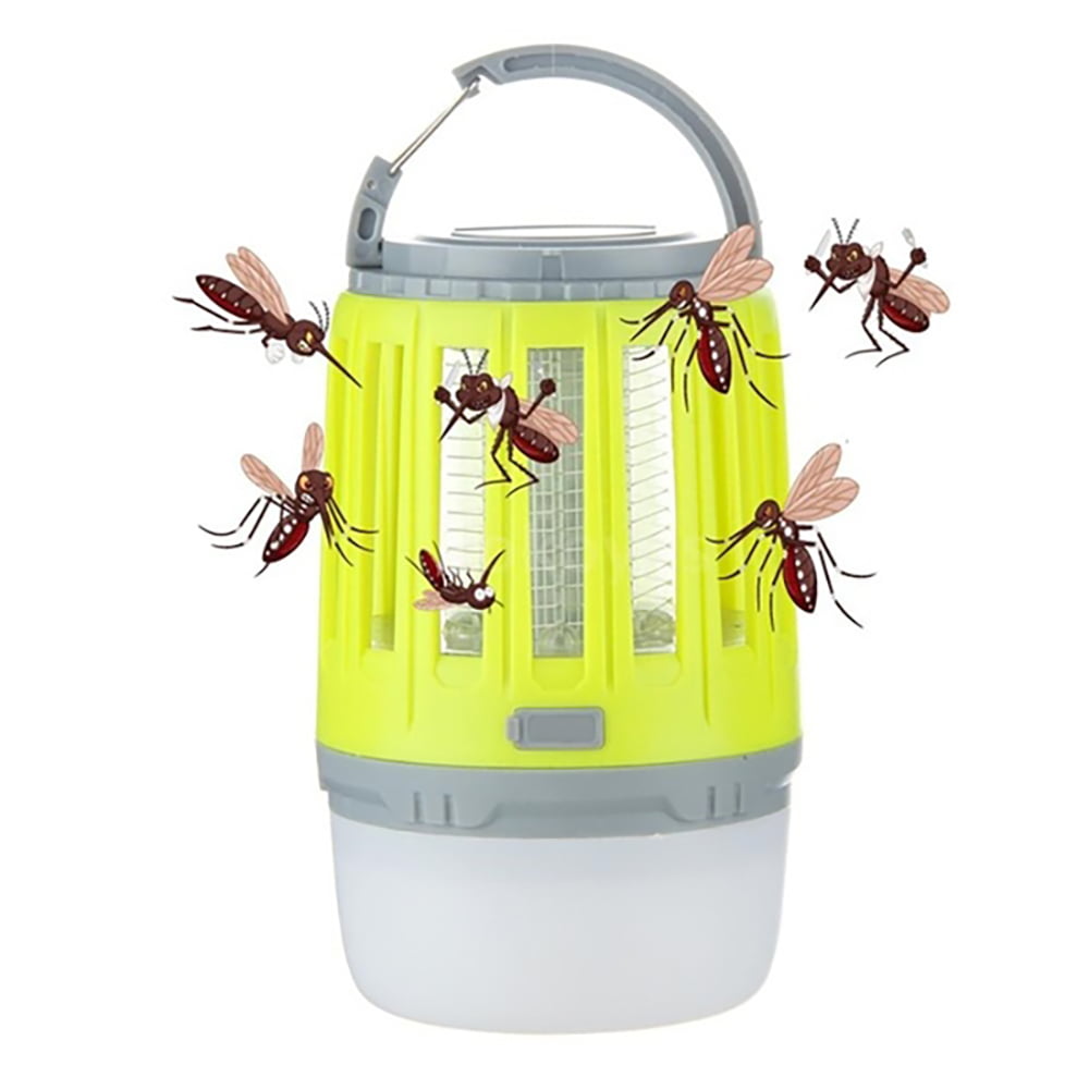 USB Mosquito Killer Lamp Insect Fly Bug Zapper Trap Pest LED Control UV LightPVC 