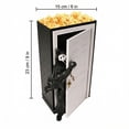 thumbnail image 3 of Guvpev Scream 7 Ghostface Door Popcorn Bucket, 9-Inch Iconic Horror Movie Jump Scare Snack Container, 3D Slasher Ghost Face Character Pail for Home Theater, Party Decor & Fans Gift, 3 of 17