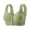 Green-Bras for Women, variant on Womens Front Closure Bras Plus Size No Underwire Wireless Bra Full Coverage Push Up Seamless Bralettes Comfort Breathable Everyday Bra