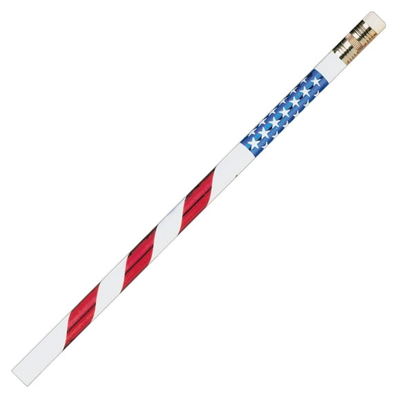 Moon Products Stars and Stripes Pencil, Gross, Pack of 144