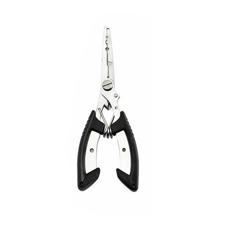 BE-TOOL Stainless Steel Fish Gripper Tool Fishing Pliers with Bag Fish  Gripper Fish Holder Hook Removal Fish Holding Line Cutting Hook Breaking  Bite Lead Pressing and Line Clamping 