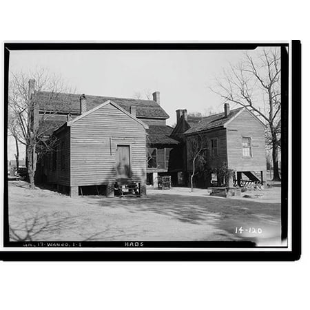 Historic Print, Munnerlyn House, Waynesboro, Burke County, GA, 16" x 20"