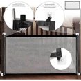 thumbnail image 4 of Valla para mascotas, puerta de seguridad para perros, red de aislamiento con barandilla para perros, 110 x 72 cm, fácil de montar, para bebés y mascotas., 4 of 5
