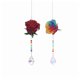 thumbnail image 3 of Cuadros Decorativos 2 campanas de viento de cristal para el sol, atrapasueños de luz colgante de diamantes, decoración de la habitación del hogar del arco iris Ndcxsfigh Nuevos Originales, 3 of 8