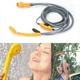 thumbnail image 1 of Douche de Voyage pour le Camping, Débit d'Eau Réglable, Trousse de Douche de Voiture Portable, Pompes à Eau Étanches pour le Camping, la Randonnée et les Voyages en Plein Air, 1 of 7