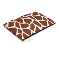 thumbnail image 3 of Giraffe Print Flat Accessory Pouch Animal Print Makeup Bag Cosmetic Bag, 3 of 4