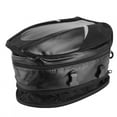 thumbnail image 3 of Bolsa De Sillín Trasero De Motocicleta, Paquete De Almacenamiento Trasero Impermeable Para Equipaje De Casco, 18,5l, 3 of 7