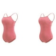 thumbnail image 1 of Traje de baile Sonducket Leotardo de ballet rosa marrón 2piezas, 1 of 6