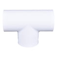 thumbnail image 1 of conexión t de pvc de 1 1/4 de pulgada blanco dura, 1 of 4