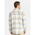 thumbnail image 3 of George Men's and Big Men's Double Pocket Flannel Shirt, 2 Pack, Sizes XS-3XLT, 3 of 6