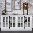 thumbnail image 4 of Coventry White Oak Finish 4 Door Media Console, 4 of 6