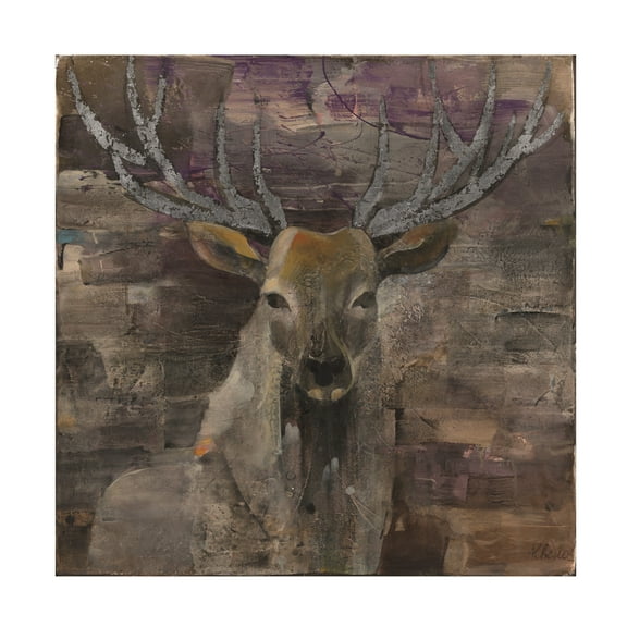Trademark Fine Art 'The Leader Deer' Canvas Art by Albena Hristova