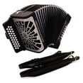 thumbnail image 5 of Acordeón Hohner Compadre GCF 31 Botones 12 Bajos Negro A48221, 5 of 5