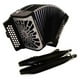 thumbnail image 5 of Acordeón Hohner Compadre GCF 31 Botones 12 Bajos Negro A48221, 5 of 5
