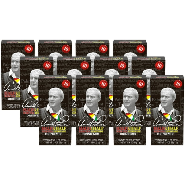 (12Pack) AriZona Arnold Palmer Half & Half Iced Tea Lemonade Drink Mix