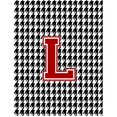 thumbnail image 7 of Carolines Treasures CJ1021-O-GF 11 x 15 in. Houndstooth Black O Monogram Initial Garden Size Flag, 7 of 7