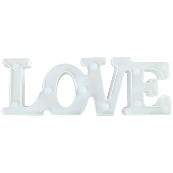 Room Decorative Sign LED Marquee Letter Lights Love Home