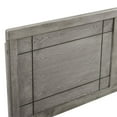 thumbnail image 4 of Pemberly Row Twin Modern Rubberwood and MDF Headboard in Gray, 4 of 9
