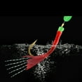 thumbnail image 4 of 10PCS Fishing Hook Stainless Steel String hook  Rigs Swivel Lure Pesca Bait Hook Single Combination High Carbon String Hook 6 Hooks, 4 of 13
