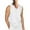 White, variant on Sleeveless Shirts for Men Big And Tall Stringer Bodybuilding Gym Tank Tops Sleeveless Workout Shirt Fitness Vest for Men(White,S)