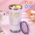 thumbnail image 3 of Cesta de regalo BaiCai Best Mom Ever con vaso, collar y vela, 3 of 9