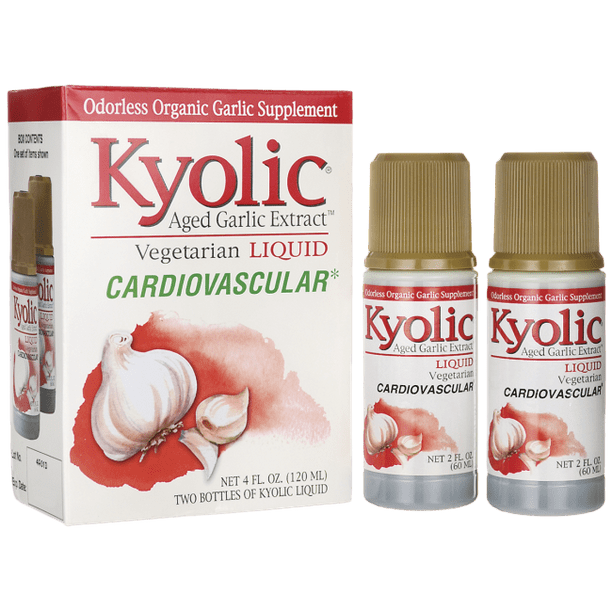 Kyolic Aged Garlic Extract Vegetarian Liquid Cardiovascular 4 fl oz