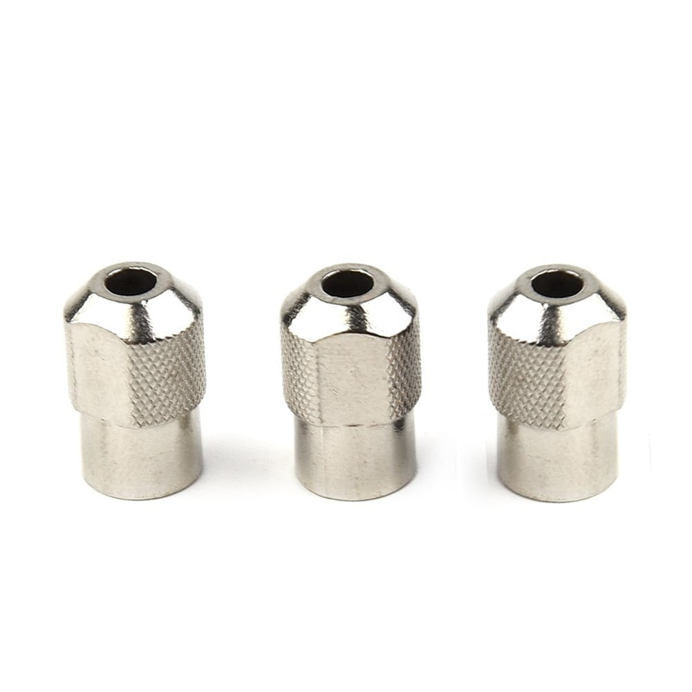 3 Pcs / Set M8x0.75 Chuck Nut Collet Electric Grinder Accessories Rotary  Tool