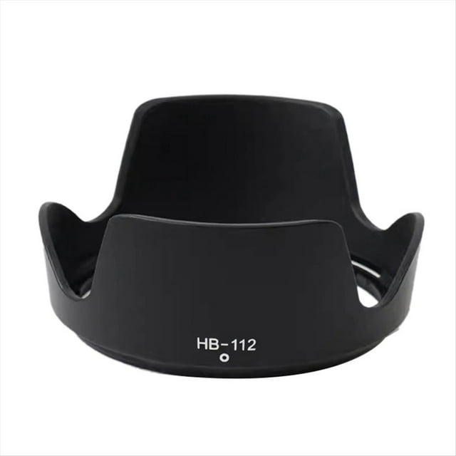 Parasol de Bayoneta HB-112 Parasol de Pétalo para Z DX 12-28 mm F3.5-5.6 PZ VR en Z30 Z50 ZFC Z5 Z7 Z6 II Z8 Z9 Lente