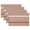 Caramel, variant on Sm:)e Wheat Ear Caramel Farmhouse Woven Placemats Set of 4,12x18 Inch, Seasonal Holiday Rustic Kitchen Dining Table Decoration for Home Party Decor