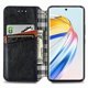 thumbnail image 2 of Compatible For Honor X9b 5G / Magic6 Lite 5G / X50 5G Case Magnetic PU Leather Rhombus Imprinted Phone Cover, 2 of 4