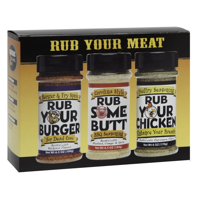 RUB YOUR MEAT ASSD 6.5OZ (Pack of 1)