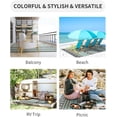 thumbnail image 5 of Outdoor Rug Carpet x ft Colorful Patio RugsBoho Reversible RV Camping Rug Mat for Camper Balcony Backyard Picnic Deck Rug Portable Colorful, 5 of 5