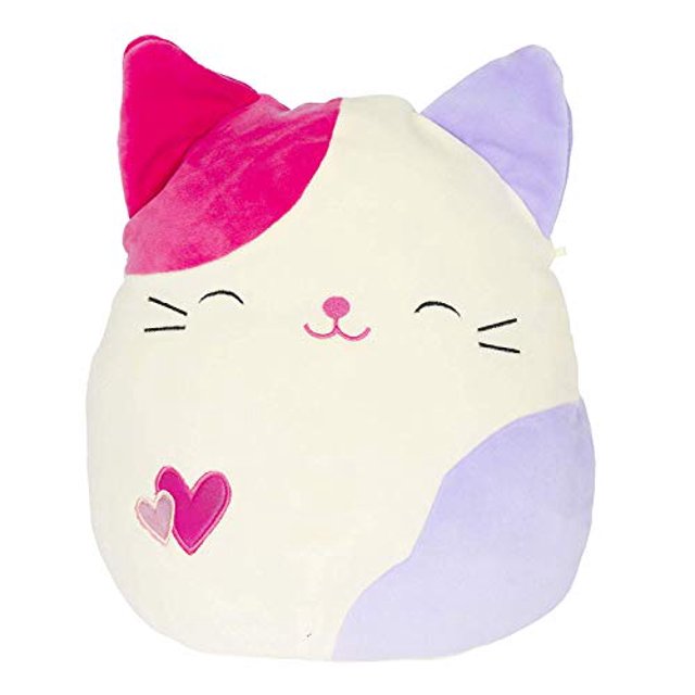 Peluche de San Valentín Squishmallows 8 "- Tiffany The Pink Calico Cat Squishmallows 720066897887