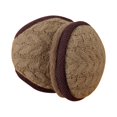 thumbnail image 2 of Huankd Winter Ear Warmers Muffs, Fluffy Foldable Behind the Head, Adjustable Earmuffs for Running Skiing Coffee L, 2 of 9