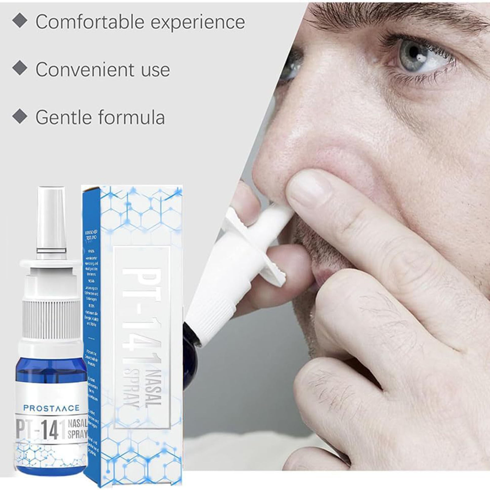SDHJKSIN ProstaAce PT 141 Nasal Spray Pt 141 Nasal Spray ProstaAce PT 141  Nasal Spray Nasal Spray For Men Energy Pt 141 Nasal Spray Pt 141 Nasal  Spray 30ml Beauty Makeup - Walmart.ca