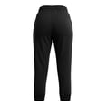 thumbnail image 5 of Lenpel Women's Yoga Capri Joggers Fashion Drawstring Elastic Waist Cropped Pants with Pockets Comfy Lightweight Workout Lounge Pants, 5 of 7