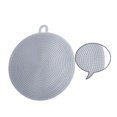 thumbnail image 1 of Toystoory Cepillo multifuncional Antiadherente Cocina Fregador Vajilla Limpieza Herramienta Forma Cocina y Comedor Gris 10.6x12cm, 1 of 6