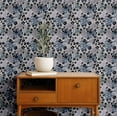 thumbnail image 2 of S4Sassy Tropical Leaf Wallpaper - Jungle Removable Wall Covering, 25" X 60" Self-Adhesive Textured Vinyl Walls Paper, Decorative Wallwrap, Easy Diy Walls Covering For Bedroom, Living Room - Blue, 2 of 9