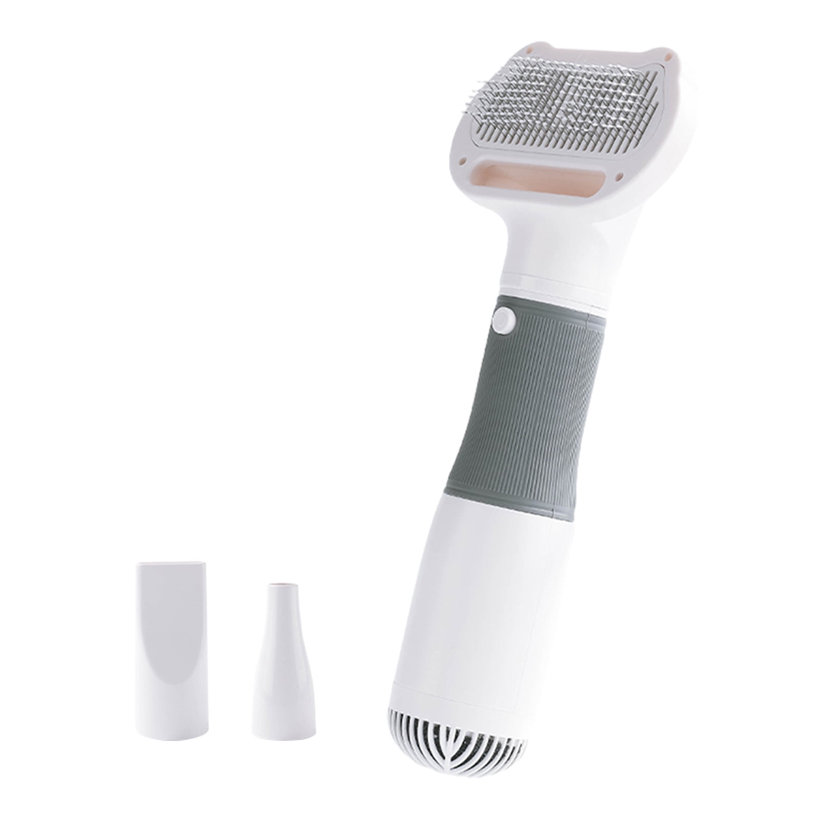 3-in-1 Pet Hair Dryer & Slicker Brush for Dogs & Cats – Portable Professional Adjustable Temp Overheat Protection Dog Hair Dryer