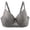 Dark Gray, variant on Women Plus Size Underwire Lace Bra, Thin Cup Lift Anti-Sagging Support Bra for D Cup Daily Wear White 115D(115D)