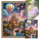 thumbnail image 1 of Kit Punto Cruz Con Castillo Hilo Algodón Ecológico Bordado 11CT 40x60cm, 1 of 9