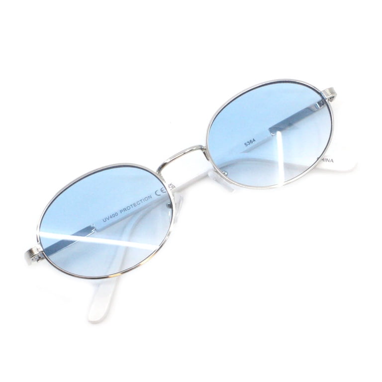 Oval Sunglasses Retro Small Frame UV400 Unisex Vintage  display picture 1