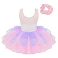 thumbnail image 2 of Jowowha Girls Ballet Dress Bownot Skirted Leotard Swan Lake Dancer Costume Pink 12, 2 of 7