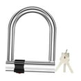 thumbnail image 1 of S SERENABLE Bike U Shape Lock Dustproof Sturdy Multipurpose Easy to Use Bike Accessories with 3 Keys, 1 of 9