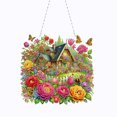 thumbnail image 1 of Kit Arte Con Diamantes DIY Casa Flores Forma Especial Doble Cara, 1 of 9
