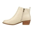 thumbnail image 3 of Corkys Womens Half N Half Metallic Round Toe  Ankle Boots, 3 of 5