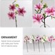 thumbnail image 3 of unbranded 1Ud Flor Artificial Magnolia Para Del Hogar Y Jardín Con Material Premium, 3 of 8