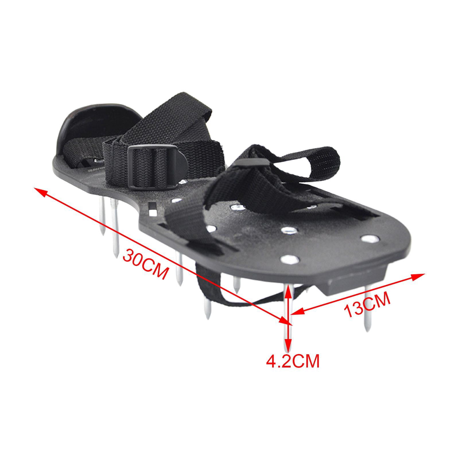 Aymzbd Lawn Aerator Shoes ,Aerator Lawn Tool,Aeration Shoes for Lawn, Aerator Shoes for Black