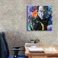 thumbnail image 3 of Epic Graffiti 'Bitcoin Warrior' by Jan Kasparec, Canvas Wall Art, 26"x26", 3 of 8